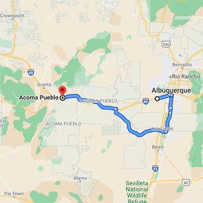 ABQ to Acoma Pueblo