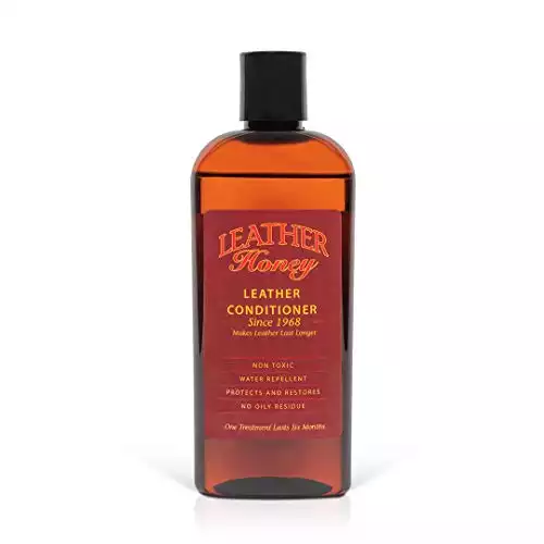 Leather Honey Leather Conditioner, Best Leather Conditioner Since 1968. for Use on Leather Apparel, Furniture, Auto Interiors, Shoes, Bags and Accessories. Non-Toxic and Made in The USA!…